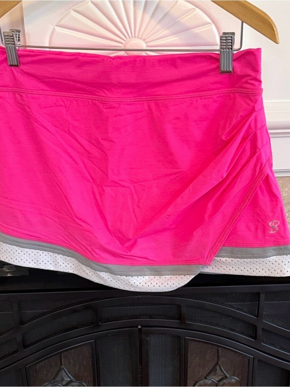Sofibella Hot Pink Tennis Pickleball Skort Built In Shorts Large